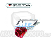 Zátka s měrkou (zátka oleje) - ZETA ZE89-3030 - Honda CRF450R / 09-16 - červená
