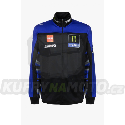 Mikina Valentino Rossi VR46 MONSTER ENERGY YAMAHA MOTOGP 2023 REPLICA černá 465804
