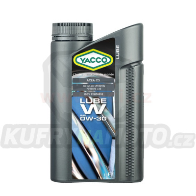 Motorový olej YACCO LUBE W 0W30, 1 L
