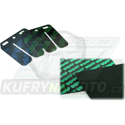 Polotovar na klapky carbon (rozměry 130x130x0,35mm)