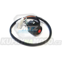 Tlačítko startovací KTM 200+250+300+350+400+450+500+505+525+530 EXC+EXCF+SXF+SMR / 04-23 + Husaberg TE250+300+FE250+350+450+501+FX / 09-14 + Husqvarna TE250+300+FE250+350+450+501 / 14-23
