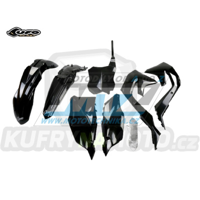 Sada plastů Kawasaki KXF450 / 19-23 + KXF250 / 21-24 - barva černá