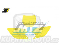 Polepy číslových tabulek (vystřižené) - Kawasaki KXF250 / 06-08 - barva žlutá