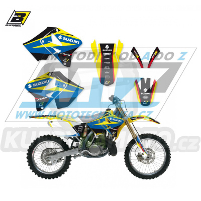 Polepy na motocykl (sada polepů Dream) Suzuki RM125+RM250 / 01-11 - typ polepů Dream4