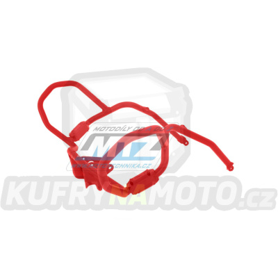 Padací rám Dual Sport Crash Bar - Kawasaki KLR650 / 08-15 - barva červená