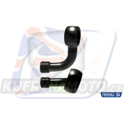 Banjo Venhill POWERHOSEPLUS 3/60184L/BLACK 90°+20° černá