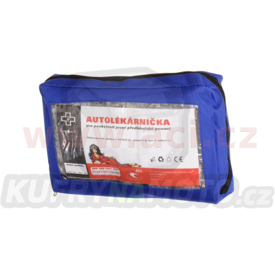 autolékárnička CZ - textilní (výbava dle vyhlášky č. 206/2018 Sb.)
