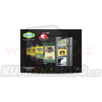 katalog auto olejů a ostatních produktů YACCO 2022 CZK (sada 10 ks)