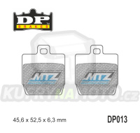 Destičky brzdové DP013 - DP Brakes směs Premium OEM Sinter