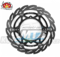 Kotouč brzdový PLOVOUCÍ - Moto Master Factory zubatý desing "FLAME" 112089 (vnější průměr 270mm)