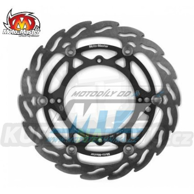 Kotouč brzdový PLOVOUCÍ - Moto Master Factory zubatý desing &quot;FLAME&quot; 112089 (vnější průměr 270mm)
