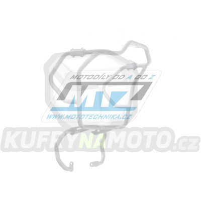 Padací rám Dual Sport Crash Bar - Triumph Tiger 900GT+Rally / 21-22 - barva stříbrná Ice Polished