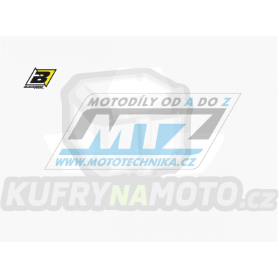 Polepy číslových tabulek (vystřižené) - KTM 200SX+250SX+450SX / 03-06 + 125SX+525SX / 04-06 - barva bílá