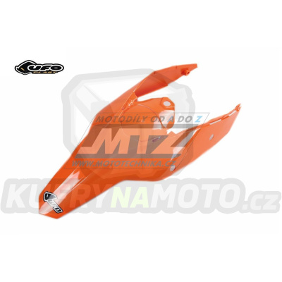 Blatník zadní s bočnicema KTM 125+200+250+300EXC / 08-11 + 250+400+450+530EXCF / 08-11 + Husaberg TE125+250+300 / 10-12 - barva oranžová