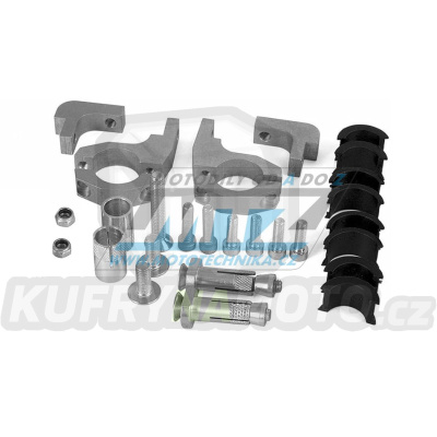 Montážní sada pro bástry (kryty páček) Poliport Hand Protector Mounting Kit pro řidítka 22+28,6mm - univezální