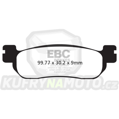 Brzdové destičky EBC FA275