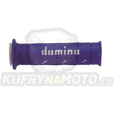 Rukojeti gripy Domino Tommaselli silnice racing XM2 Super Soft barva modrá bílá