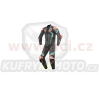 jednodílná kombinéza ATEM 4, ALPINESTARS (černá/modrá/červená fluo)