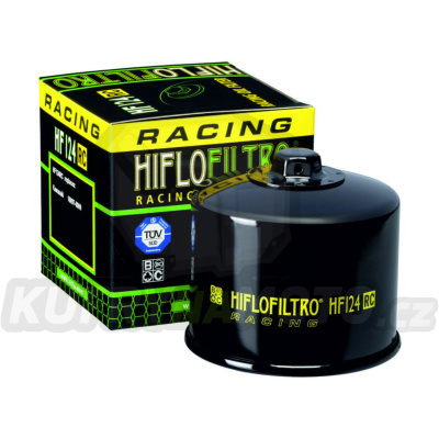 Filtr olejový HF124RC (HifloFiltro) - Kawasaki Ninja H2 + Kawasaki Ninja H2R + Kawasaki Ninja H2SX + Kawasaki Ninja H2SXSE