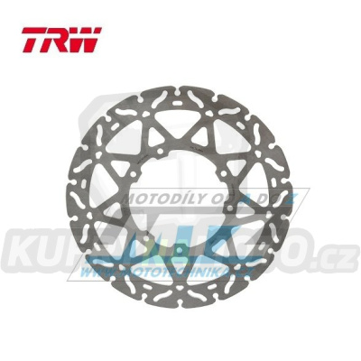 Kotouč brzdový TRW MST227RAC (256/101/6D) - zubatý design - Honda CRF250L / 12-20 + CRF300L / 21-25 + CRF250 Rally + CRF300 Rally + AJP
