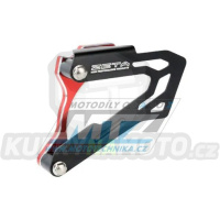 Kryt řetězového kolečka s krytem - ZETA ZE80-8202 - Suzuki RMZ450 / 10-25 + RMZ250 / 10-25 - červený