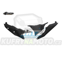 Bočnice + levý kryt air-boxu KTM SX+SXF / 23-25 + EXC+EXCF / 24-25 - barva černá