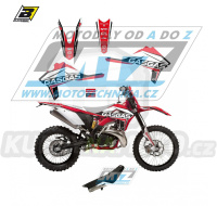 Polepy s potahem sedla (sada polepů a potah sedla Dream) - GasGas EC125+EC200+EC250+EC300 / 12-17 + ECF250+ECF300+ECF450 / 14-17 - typ polepů Dream4