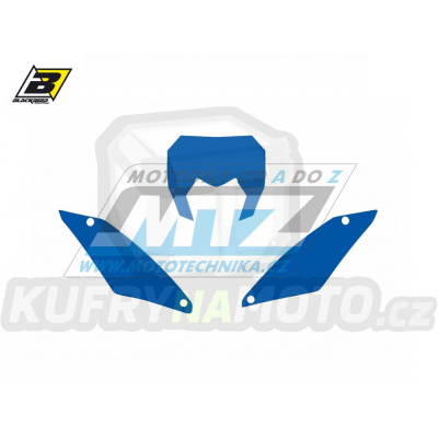 Polepy číslových tabulek (vystřižené) - Sherco SE-R+SEF-R / 17-23 - barva modrá