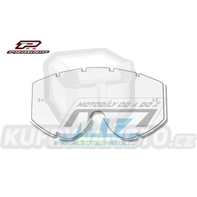 Sklo do brýlí Progrip 3213 Clear Double side ANTI SCRATCH - čiré, obě strany odolné proti poškrábání