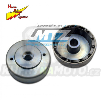 Rotor generátoru Husqvarna TC610+TE610 / 96-00 + TE410 / 95-00 + TE570+TC570 / 01-04 + TE400 / 01 + SM570R+SM610R+SM630R + WXC610+WXE610 + TE350+WXC350+WXE350 + WXC410+WXE410