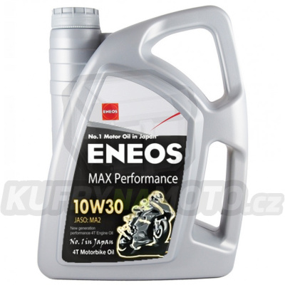 Motorový olej ENEOS MAX Performance 10W-30 E.MP10W30/4 4l