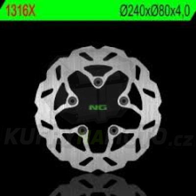 Brzdový kotouč moto NG 1316X