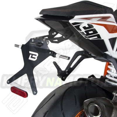 SKLOPNÝ DRŽÁK SPZ Barracudamoto KTM1104 KTM 1290 Super Duke (2013-2016)KTM 1290 Super Duke (2017-2019) – AKCE-výprodej