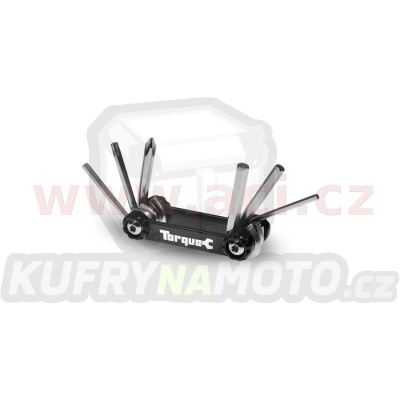multitool COMPACT 6 TORQUE, OXFORD (slitina hliníku, 6 nástavců, skládací)
