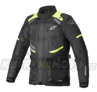 bunda ANDES DRYSTAR, ALPINESTARS (černá/žlutá fluo) 2024