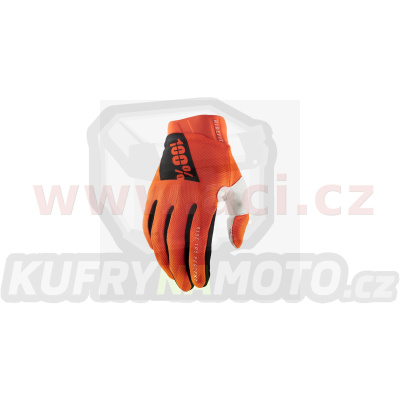 rukavice RIDEFIT, 100% - USA (oranžová)