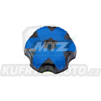 Víčko nádrže MEC modro-černé Honda CR250R+450R +250X+450X + TM