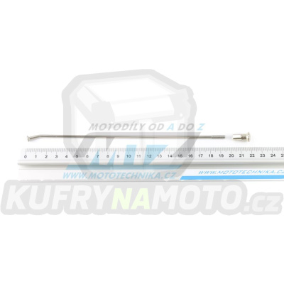Drát/Špice nerezové do kola + Niple 18&quot; - Honda CRF250L / 12-20 + CRF300L / 21-23 + CRF250 Rally+CRF300 Rally