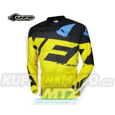 Dres motokros UFO MIZAR - žlutý - velikost XL