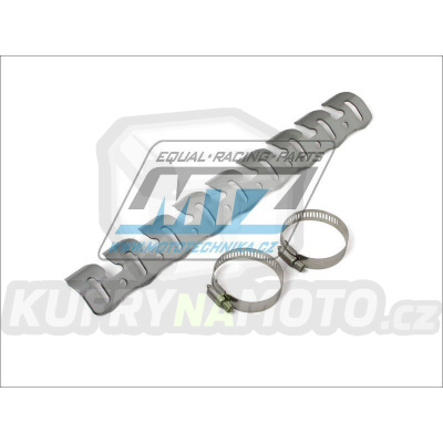 Kryt výfuku ALU 4takt - DRC EX PIPE GUARD 4 ST - DRC D31-01-110 - ALU ohýbací