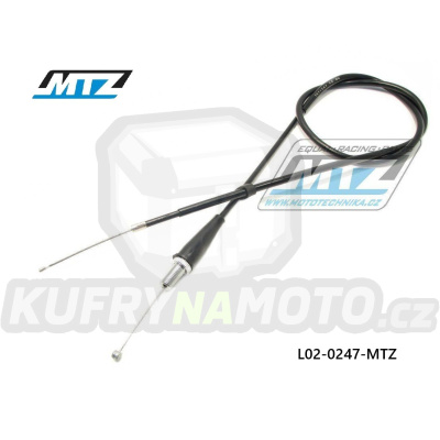 Lanko plynu Honda CR125 / 93-99 + CR250 / 90-04 + CR500 / 90-01 + KTM 85SX / 04-10 + 125SX / 98-14 + 125EXC / 98-05 + 250SX / 98-13 + 250EXC / 97-05 + 300EXC / 98-05 + + 360SX+360EXC+380SX+380EXC / 97-02