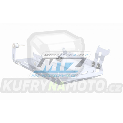 Kryt pod motor hliníkový Dual Sport -  Suzuki DL1000 V-Strom / 14-16 - barva stříbrná Ice Polished