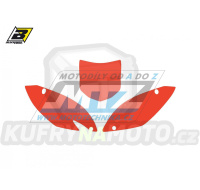 Polepy číslových tabulek (vystřižené) - Kawasaki KXF450 / 09-11 - barva červená