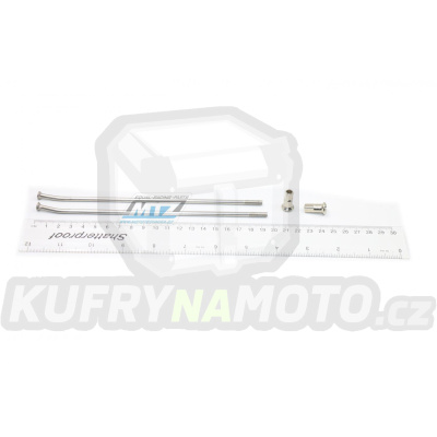 Drát/Špice nerezové do kola + Niple 18&quot; - Suzuki RMZ250 / 07-20 + RMZ450 / 05-20