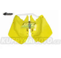Bočnice Suzuki RM125+RM250 / 01-02 - barva žlutá (žlutá Suzuki 2000-2019)