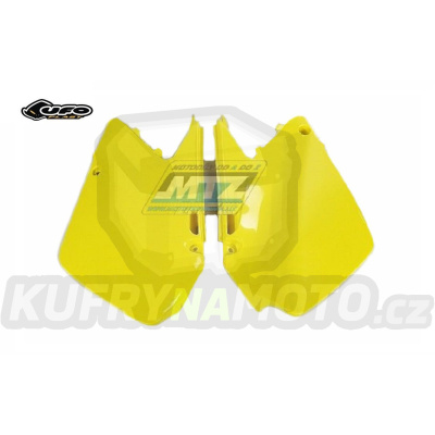 Bočnice Suzuki RM125+RM250 / 01-02 - barva žlutá (žlutá Suzuki 2000-2019)