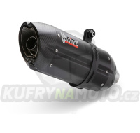 2 koncovky výfuku MIVV SUONO A.006.L9 Černá ocel