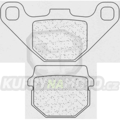 Brzdové destičky CL BRAKES 3022 SC