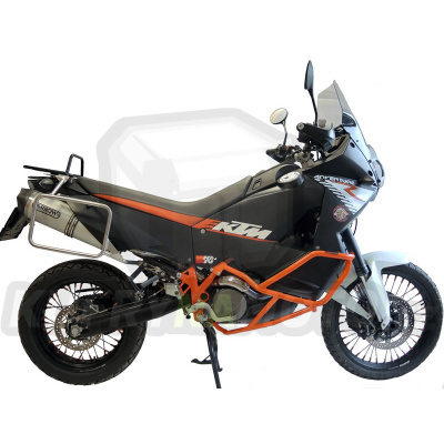 Padací rámy RD Moto CF83O oranžová KTM 950 Adventure/basic crash frames+lower frames 