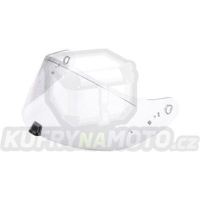 Plexi SCORPION EXO-1400/R1/520 AIR 2D racing čiré KDF16-2 OP